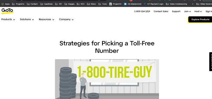 Gotoconnect vanity phone number offer