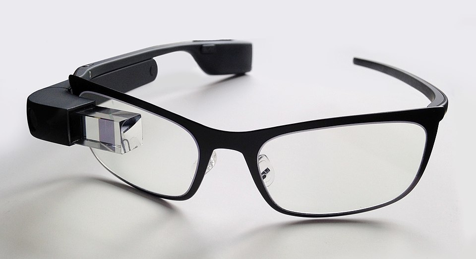 File:Google Glass with frame.jpg
